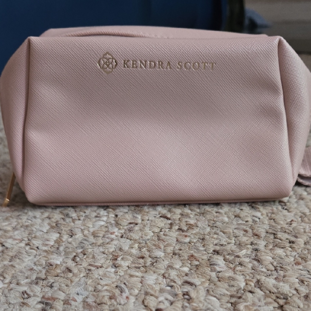 Kendra Scott Blush Pink Cosmetic Bag